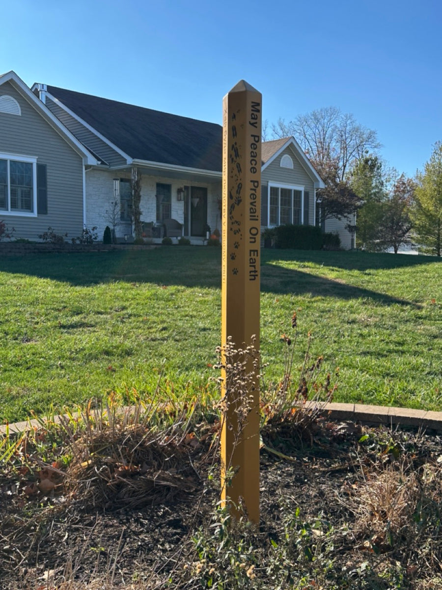 6-Sided Hexagon Cedar | 6 Engraved