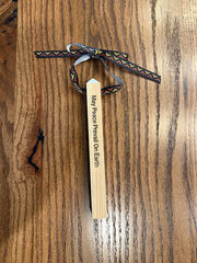 Holiday Ornament Mini Cedar Peace Poles